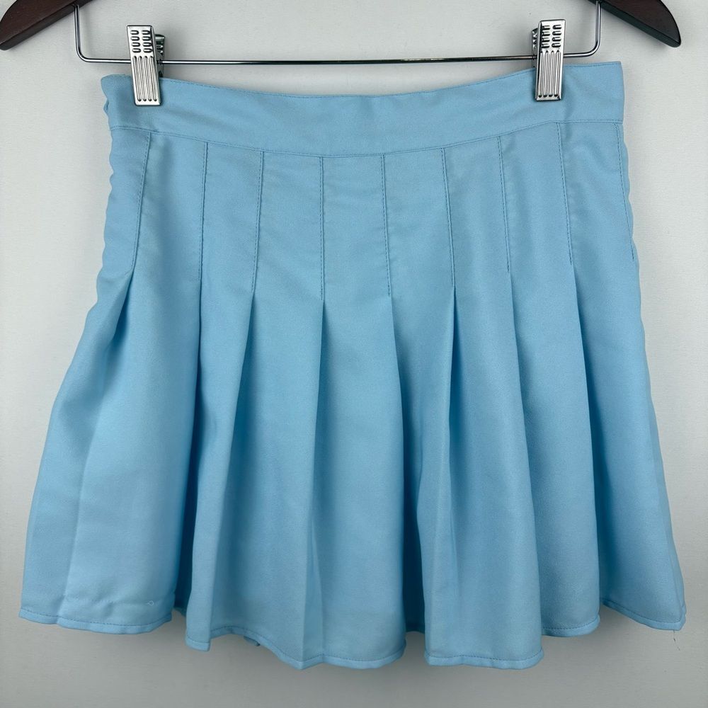 Amazon Pleated A-Line Mini Lined Skort